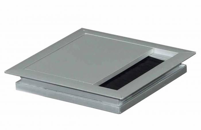 Kabeldoorvoer 120x120x13 mm met softclose sluiting 