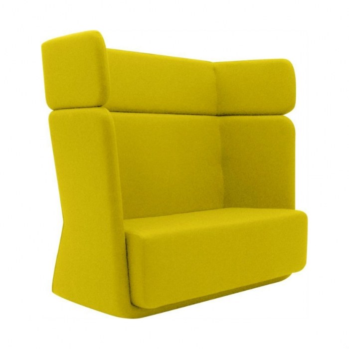 Softline Loungebank Basket Sofa hoge rug 