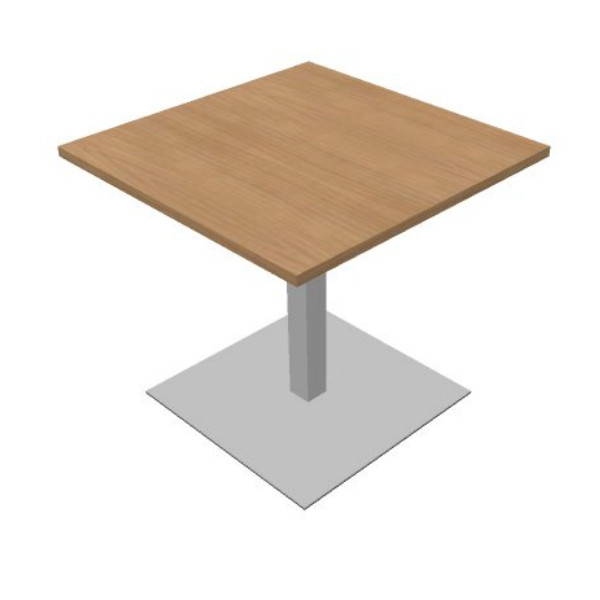 OKA vergadertafel DL6 vierkant 80x80 cm 