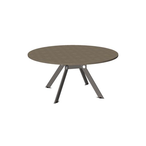 Febru Spider vergadertafel rond 160 cm 