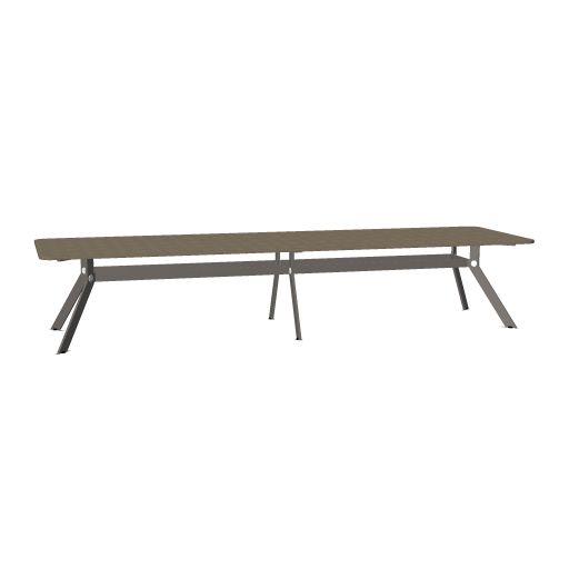 Febru Spider vergadertafel 400 x 120 cm 