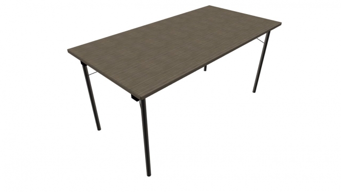 Febru Basic Klaptafel 160 x 80 4-poot 