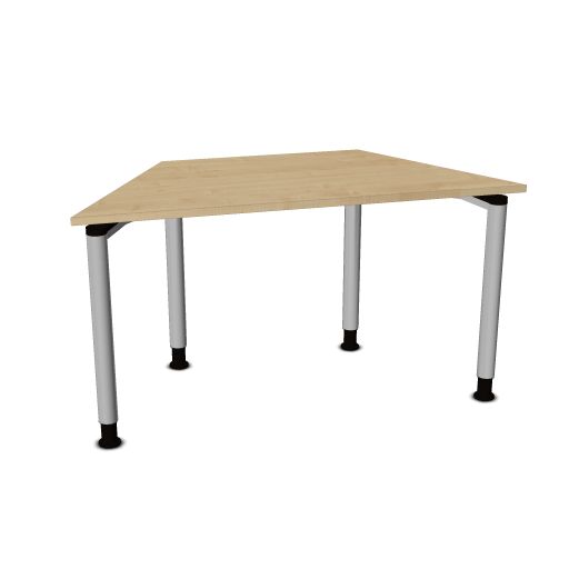 OKA bureau DeskLine1 trapezium 140 x 61 cm 