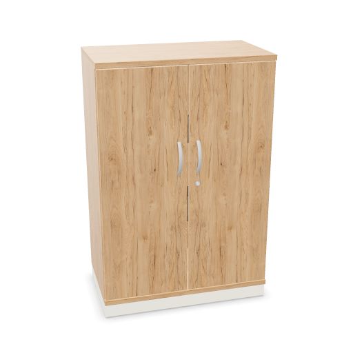 OKA houten draaideurkast 120,3x80x45 cm 
