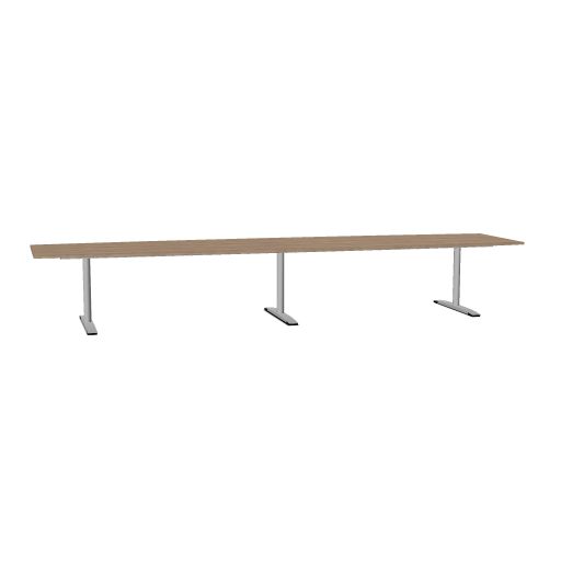 OKA JUMP vergadertafel tonvorm 480 x 120 cm 