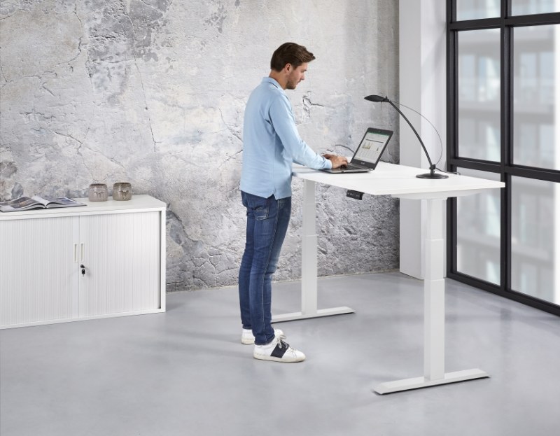 Orange Office bureau elektrisch NYF 140 x 80 cm  