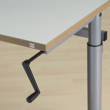 Oka bureau slingerverstelling 160x80 cm op Kantoorinrichting kopen | Bureaus, kasten, tafels en stoelen voor ieder kantoor