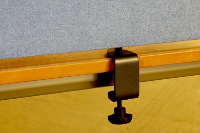 Akoestische desk-up scheidingswand B-MoVe 1600x400 mm  B-MoVe I-160040058 6