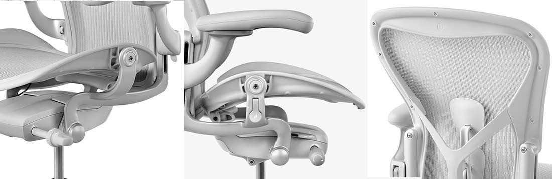 Herman Miller Aeron bureaustoel eigenschappen