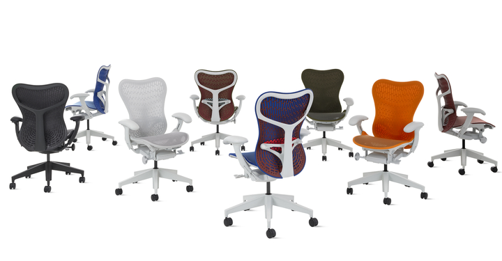 Herman Miller Mirra 2 stoelen sfeer