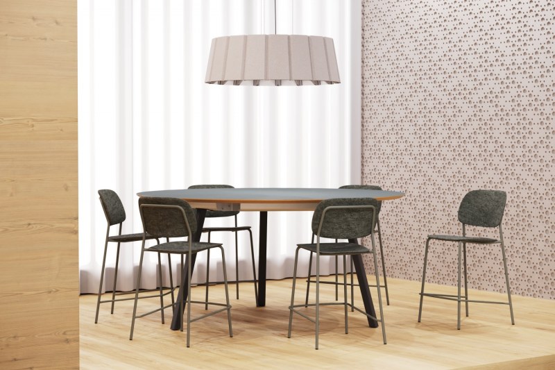 De Vorm - Big Round modulaire tafel 