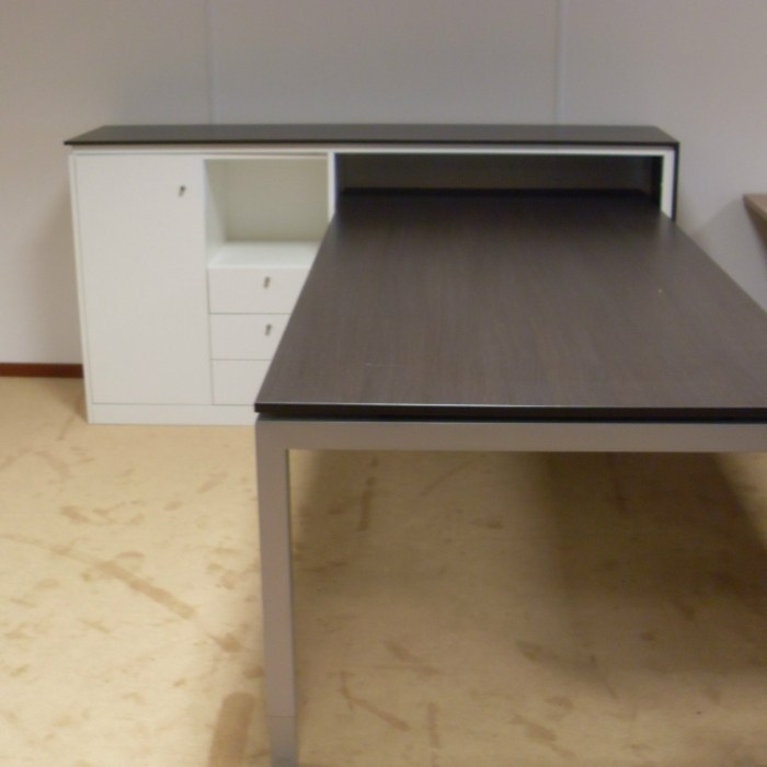 Bureauset U4 tafel + bijpassende kast [5] 