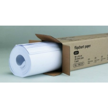 Flipoverpapier blanco, 20 vel 5 per doos