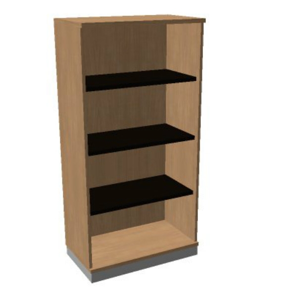 OKA houten open kast 158,7x80x45 cm 