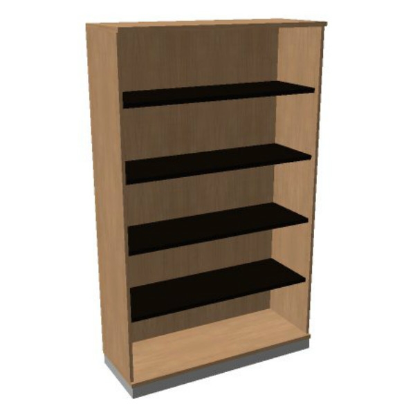 OKA houten open kast 197,1x120x45 cm 