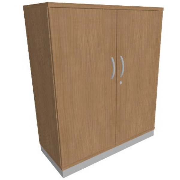OKA Houten Draaideurkast 120,3x100x45 cm 