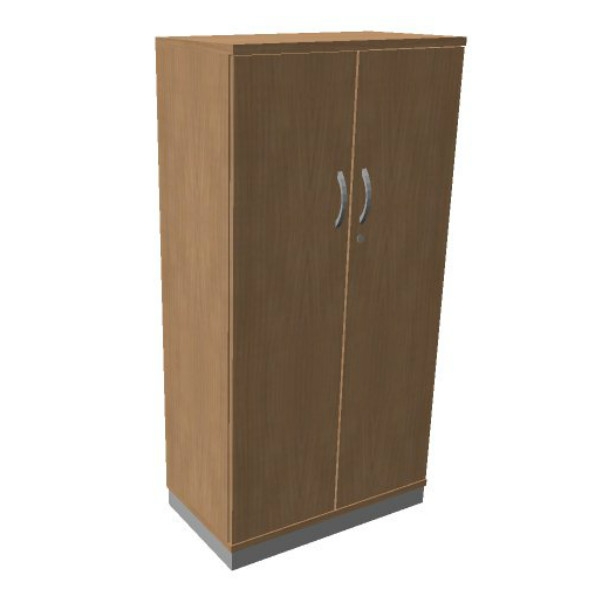 OKA houten draaideurkast 158,7x80x45 cm 