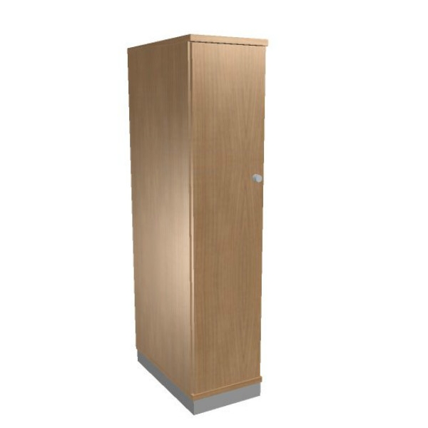 Oka houten garderobekast 1 deurs 158cm 