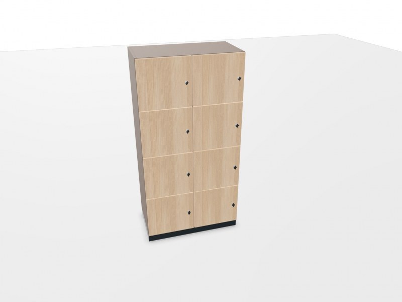 Assmann lockerkast FD08404 1570 x 800 x 440 mm  