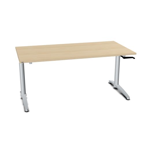 Assmann Canvaro bureau slingerverstelling 160 x 80 cm