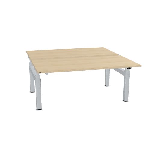 Assmann Canvaro duo-werkplek elektrisch verstelbaar 160 x 80 cm