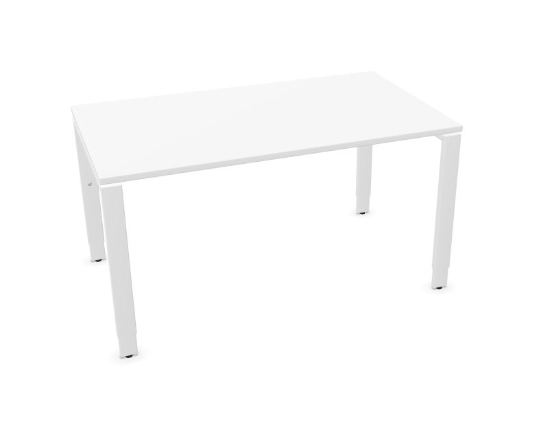 Assmann SOLOS bureau hoogte verstelbaar wit 140 x 80 cm  