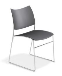 Casala Curvy vergaderstoel zonder armleggers