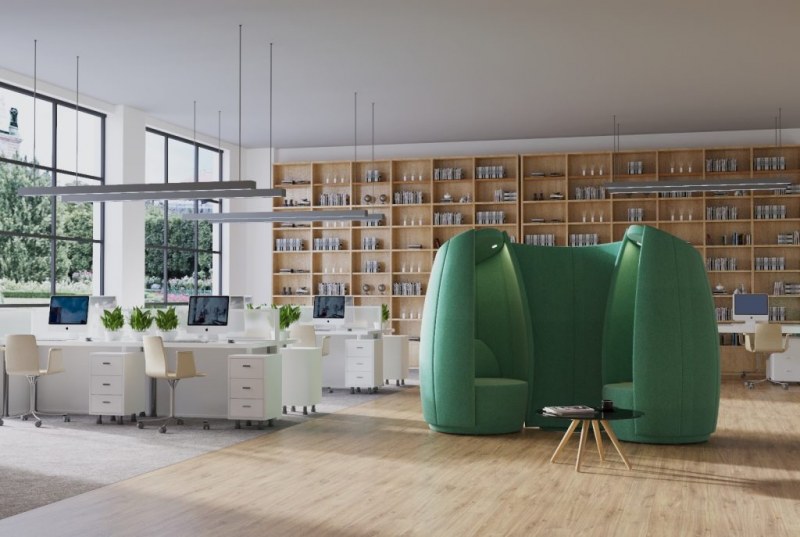 SkipperCocoon akoestische loungestoel