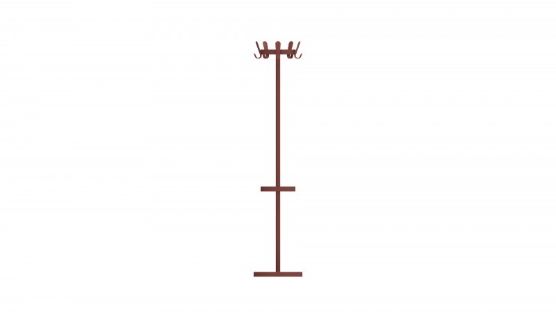 Functionals vrijstaande kapstok Krok G+ 