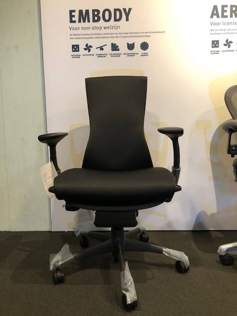 Herman Miller Embody balance zwart  