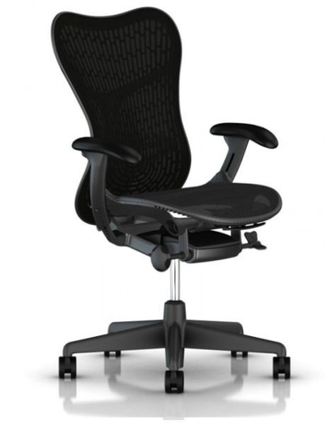 Herman Miller Mirra 2 bureaustoel MRF133 met gestoffeerde rug 