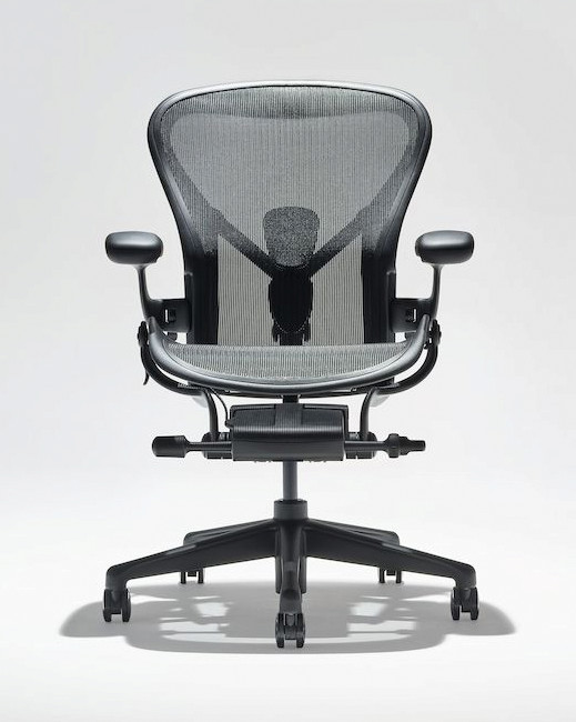 Herman Miller Aeron C - OBP Onyx Black bureaustoel  