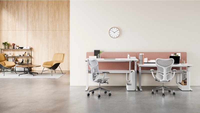 Herman Miller Ratio bureau elektrisch verstelbaar