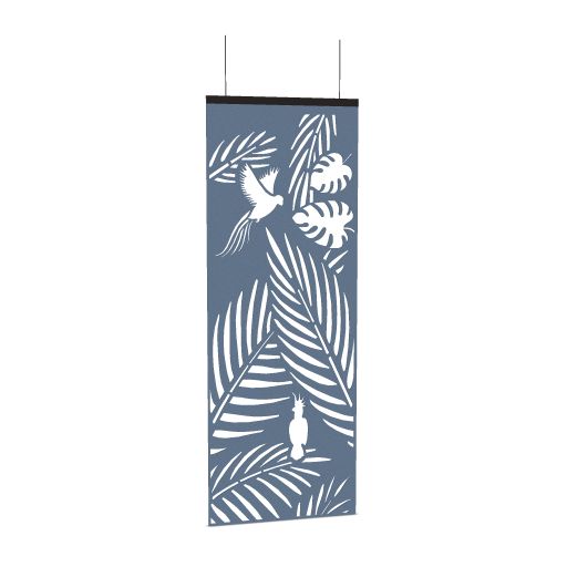 Buzzispace Buzzifall Parrots roomdivider