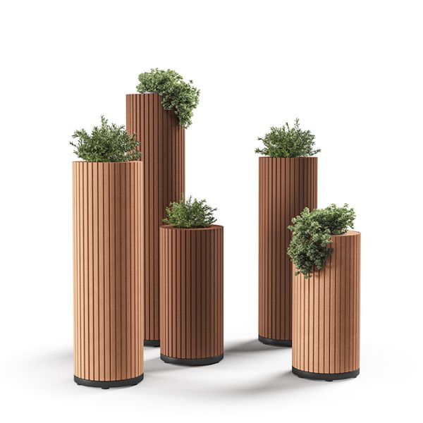 Narbutas Parthos akoestische zuil incl. inzet voor planten 