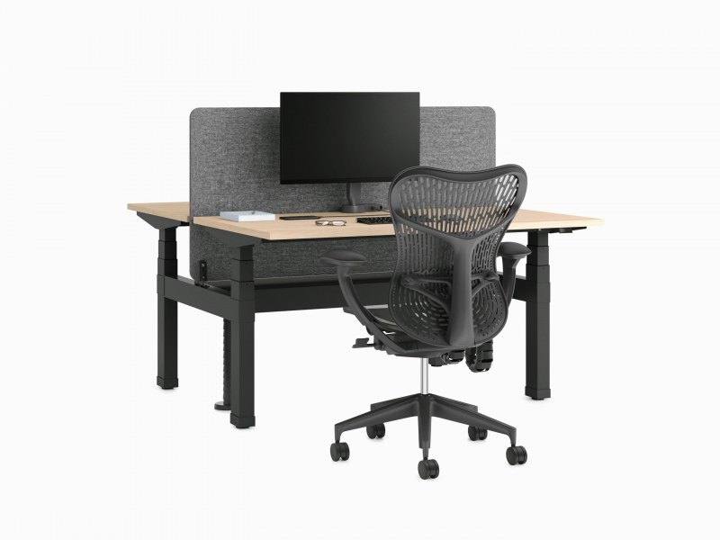 Herman Miller Nevi Link Duo werkplek 