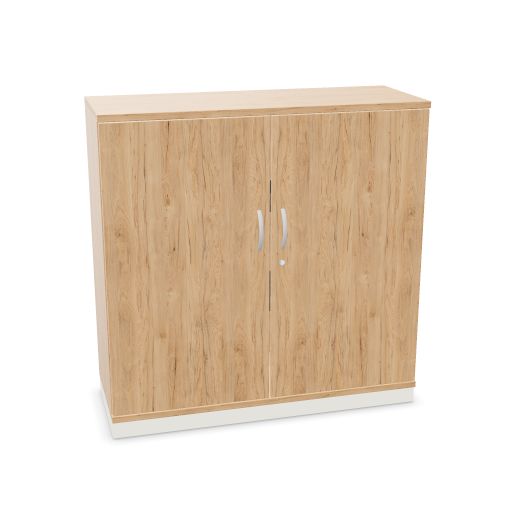 OKA houten draaideurkast 120,3x120x45 cm