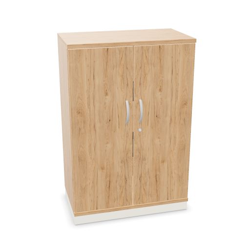 OKA houten draaideurkast 120,3x80x45 cm