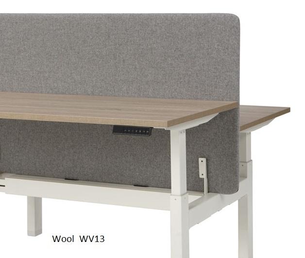 Orange Office akoestiek basic wand t.b.v. duo werkplek 180 cm breed  