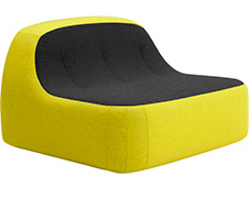 Softline loungestoel Sand 