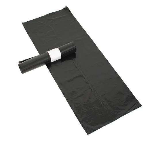 Afvalzakken 60x80x0.020 - zwart 