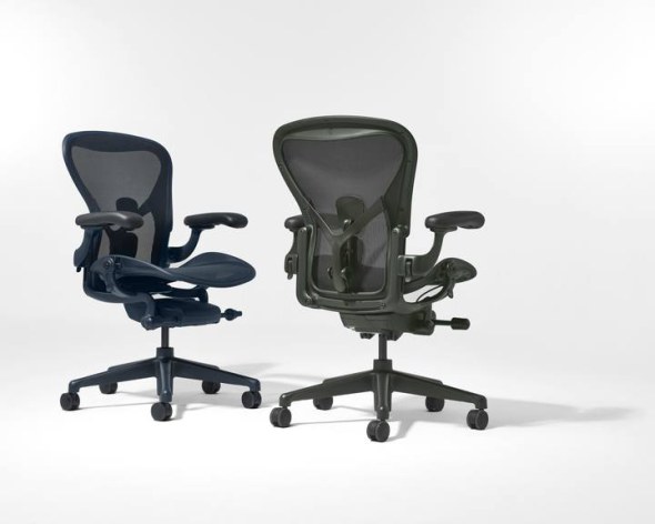 Herman Miller  Aeron in 2 nieuwe kleuren