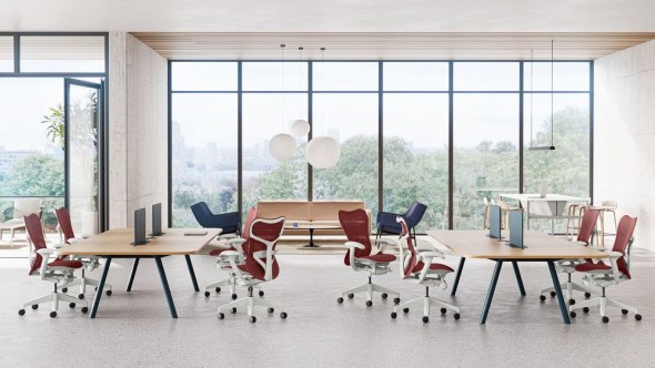 Herman MIller Mirra kleuren update 2025