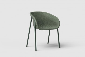 De Vorm - LJ 1 Fauteuil van PET-vilt   1