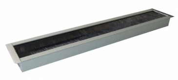 Kabeldoorvoer 69 x 403 x 19mm Aluminium recht  423027.069403191.000 0