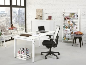 Orange Office 4-poots Bureau met slingerverstelling 160 x 80 cm  OO 4QS168 0