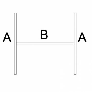 Akoestische scheidingswand B-MoVe H-opstelling 1800 mm  B-MoVe H-180080058 3