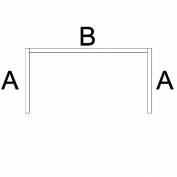 Akoestische scheidingswand B-MoVe U-opstelling 1800 mm  B-MoVe U-180080058 3