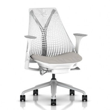 Herman Miller Sayl bureaustoel fog  AS1EA33HA N2 65 BB 63 63 7O081 0