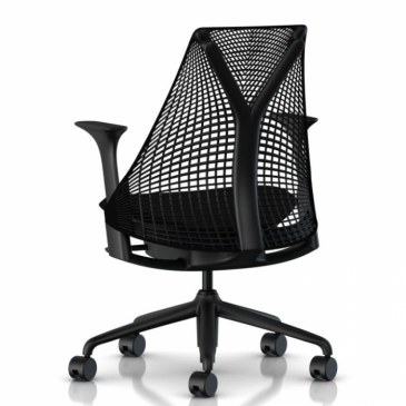 Herman Miller Sayl bureaustoel zwart  AS1EA33HA N2 BK BB BK BK 7O009 1